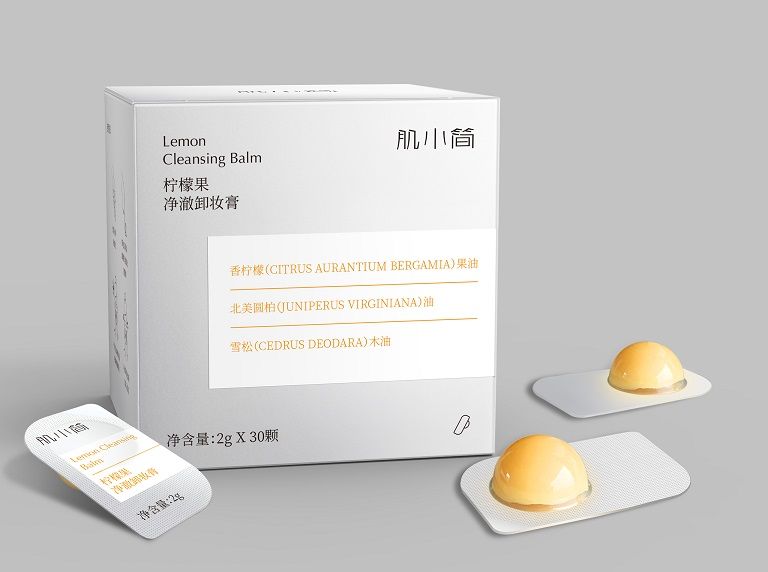 肌小简柠檬果净澈卸妆膏